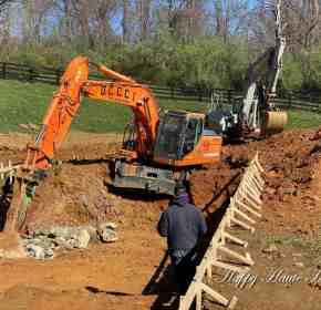 Pool Excavation and Site Preparation